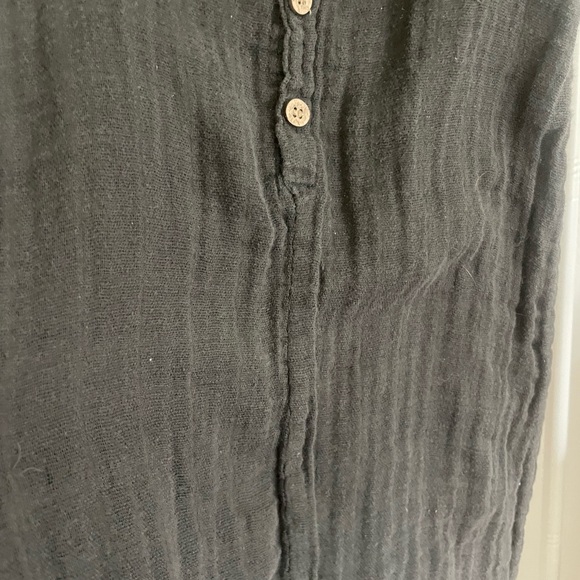 Dark Rylee & Cru Button-Up Jumpsuit - Picture 4 of 4